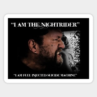 I am the nightrider Magnet